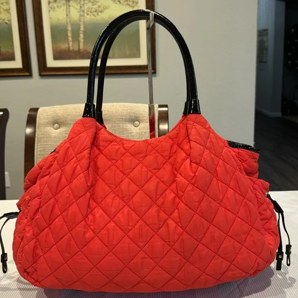 Authentic Kate Spade Weekender quilted nylon bag